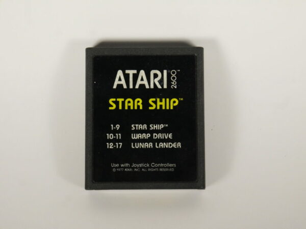 Atari 2600 Star Ship Cartridge 1977