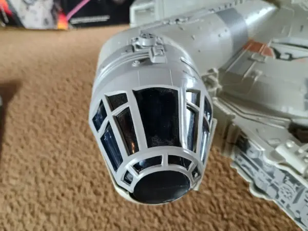 Star Wars POTF2 Electronic Millennium Falcon – Works! Only Displayed – Stickers Unused! - Image 6