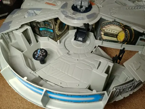 Star Wars POTF2 Electronic Millennium Falcon – Works! Only Displayed – Stickers Unused! - Image 8