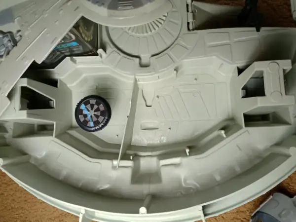 Star Wars POTF2 Electronic Millennium Falcon – Works! Only Displayed – Stickers Unused! - Image 9