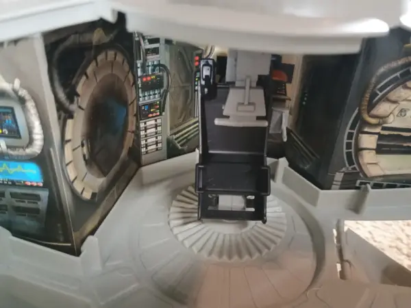 Star Wars POTF2 Electronic Millennium Falcon – Works! Only Displayed – Stickers Unused! - Image 10