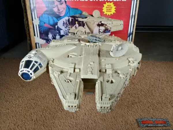1978 Kenner Star Wars Millennium Falcon – Well-Loved Original – Missing 3 Pieces – Box Included
