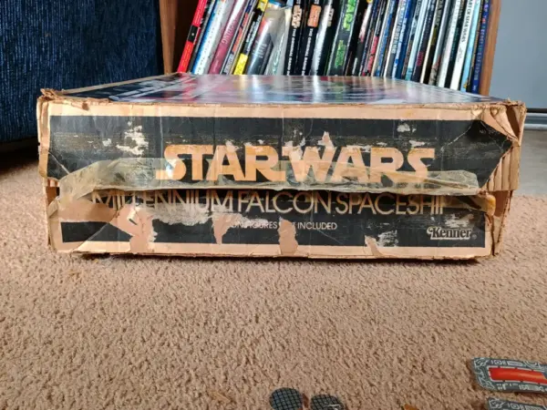 1978 Kenner Star Wars Millennium Falcon – Well-Loved Original – Missing 3 Pieces – Box Included - Image 16