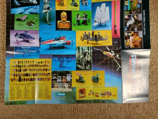 Vintage Star Wars Power of the Force Planetary Map – ENDOR (1997) - Image 7