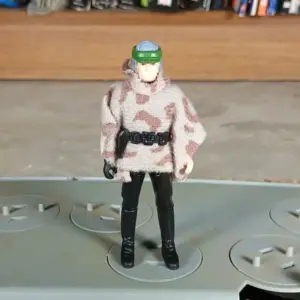 Vintage 1985 Kenner Star Wars Luke Skywalker (In Battle Poncho) with 3-Notch Belt – Original Owner