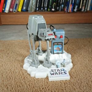 Star Wars Action Fleet AT-AT Imperial Driver & Controller (Galoob 1996) – Original Owner!