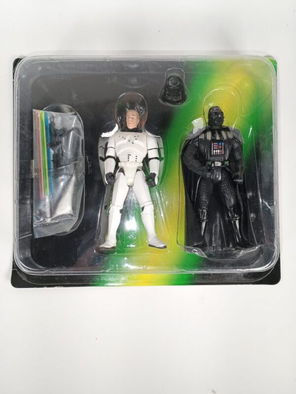 1998 Kenner Star Wars Luke Skywalker & Darth Vader Figures – Escape the Death Star Bonus Pack