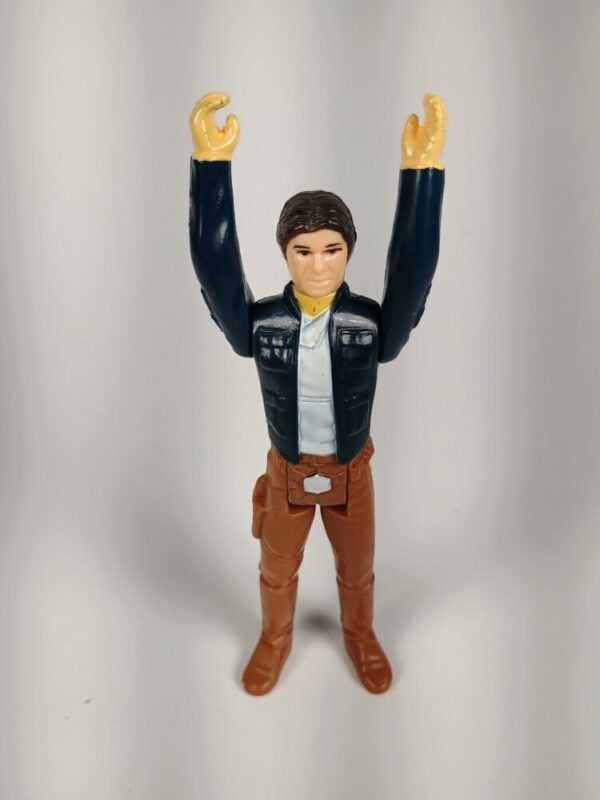 Vintage 1980 Kenner Star Wars Han Solo (Bespin Outfit) – Original Figure – No Blaster - Image 5