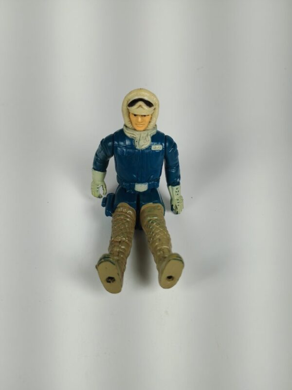 Vintage 1980 Kenner Star Wars Han Solo (Hoth Outfit) – Original Figure – No Blaster - Image 5