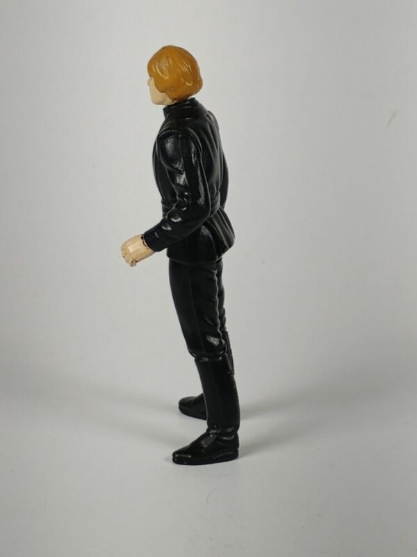 Vintage 1983 Kenner Star Wars Luke Skywalker (Jedi Knight Outfit) – Original Figure – Left Hand Scuffed, No Accessories - Image 4