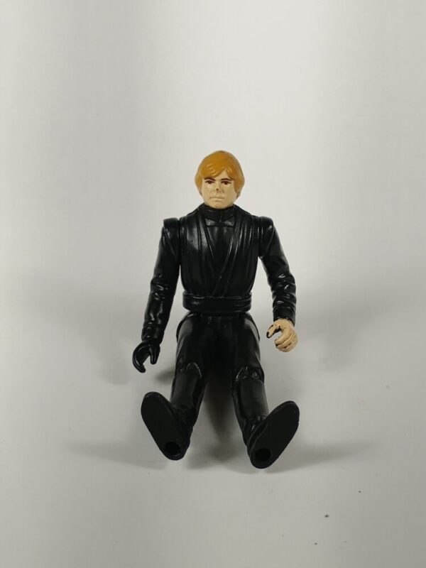Vintage 1983 Kenner Star Wars Luke Skywalker (Jedi Knight Outfit) – Original Figure – Left Hand Scuffed, No Accessories - Image 6