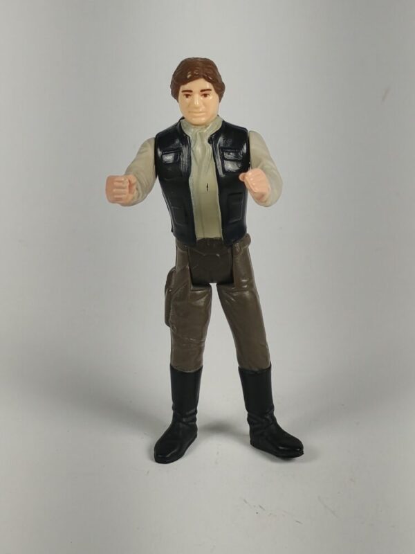 Vintage 1984 Kenner Star Wars Han Solo (Endor Outfit) – Original Figure – No Trench Coat or Blaster - Image 5