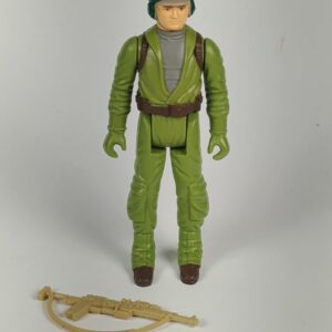 Vintage 1983 Kenner Star Wars Rebel Commando – Original Figure with Original Rifle