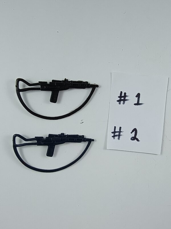 Original 1980 Kenner Star Wars AT-AT Driver Rifle (#1 Black) — Vintage Accessory - Image 2