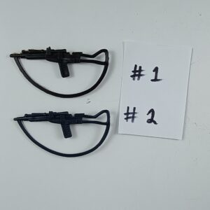 Original 1980 Kenner Star Wars AT-AT Driver Rifle (#1 Black) — Vintage Accessory