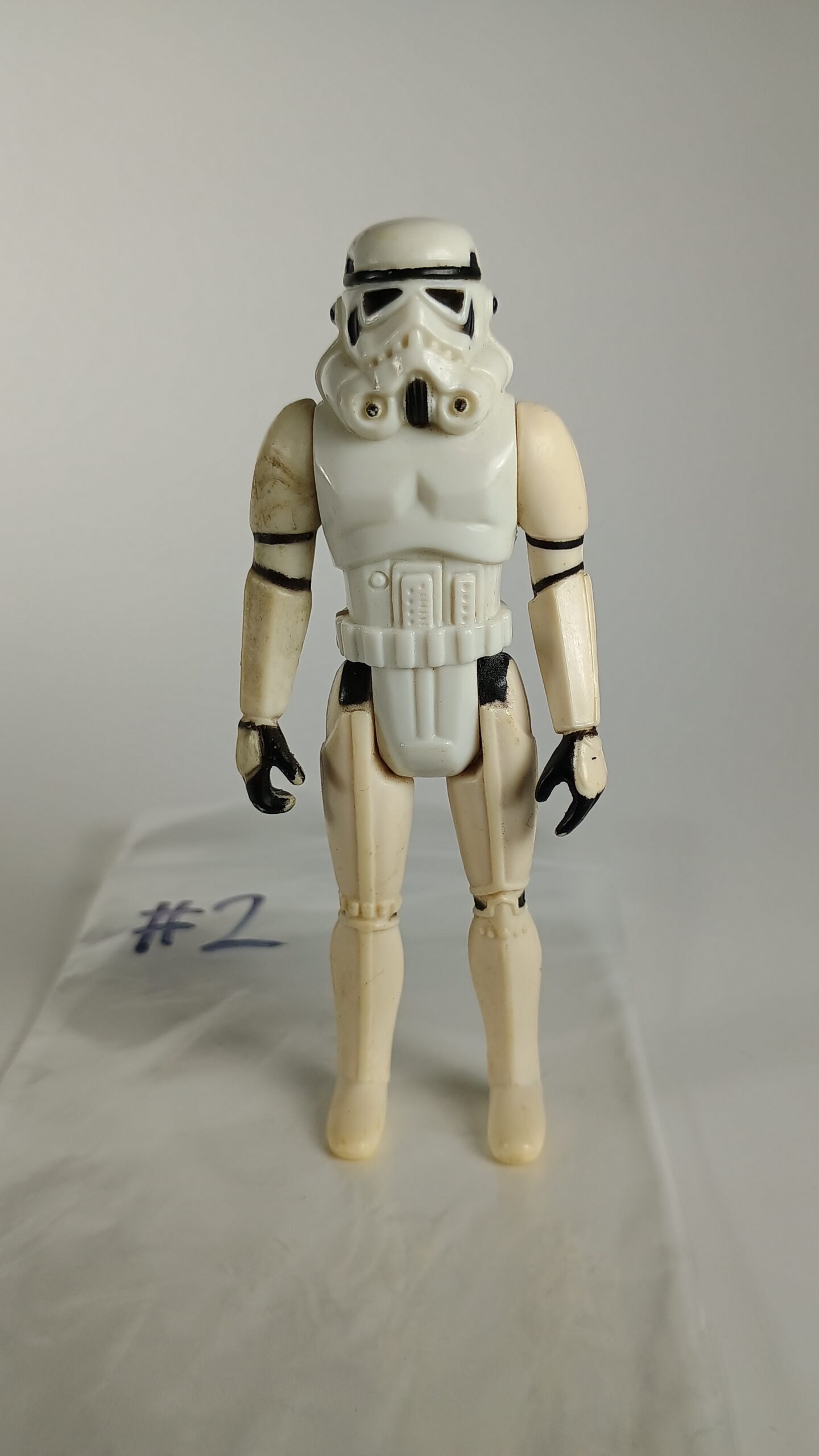 Vintage 1978 Kenner Star Wars Stormtrooper #2 – Original Figure – No Blaster 1 Vintage 1978 Kenner Star Wars Stormtrooper #2 – Original Figure – No Blaster
