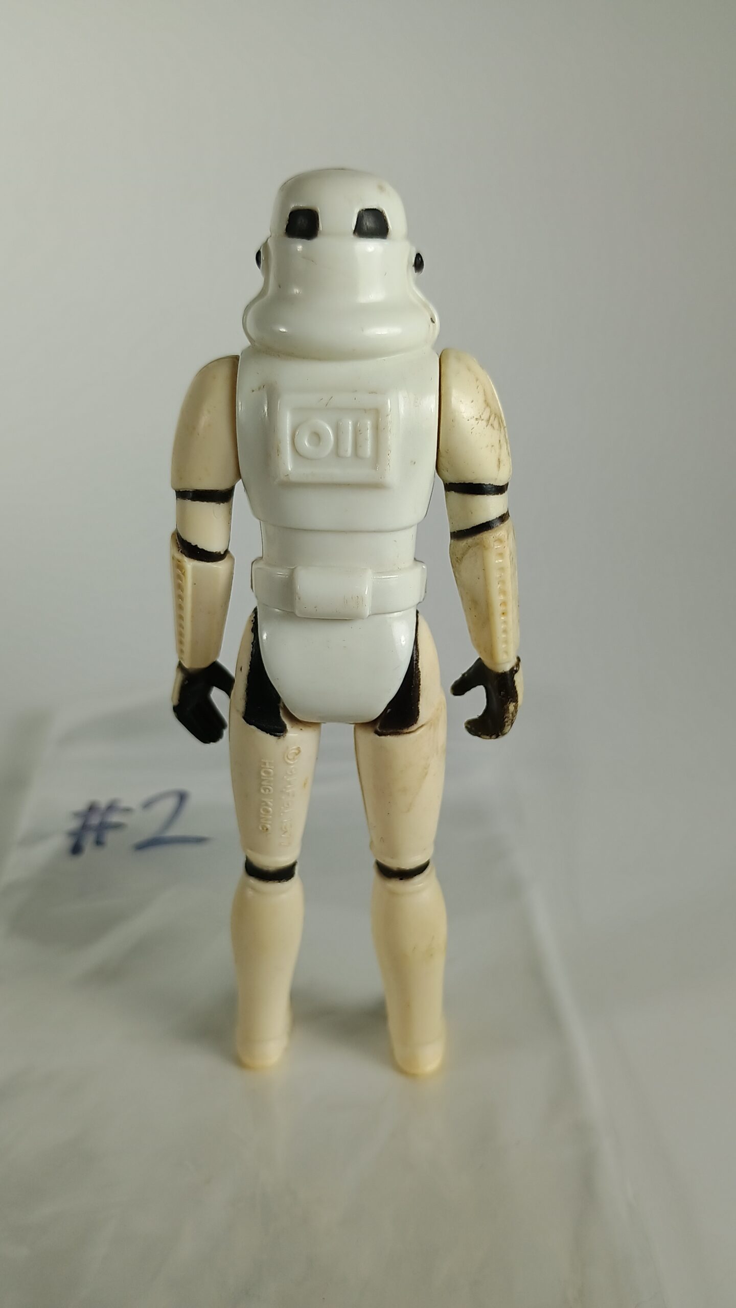 Vintage 1978 Kenner Star Wars Stormtrooper #2 – Original Figure – No Blaster 2 Vintage 1978 Kenner Star Wars Stormtrooper #2 – Original Figure – No Blaster - Image 2