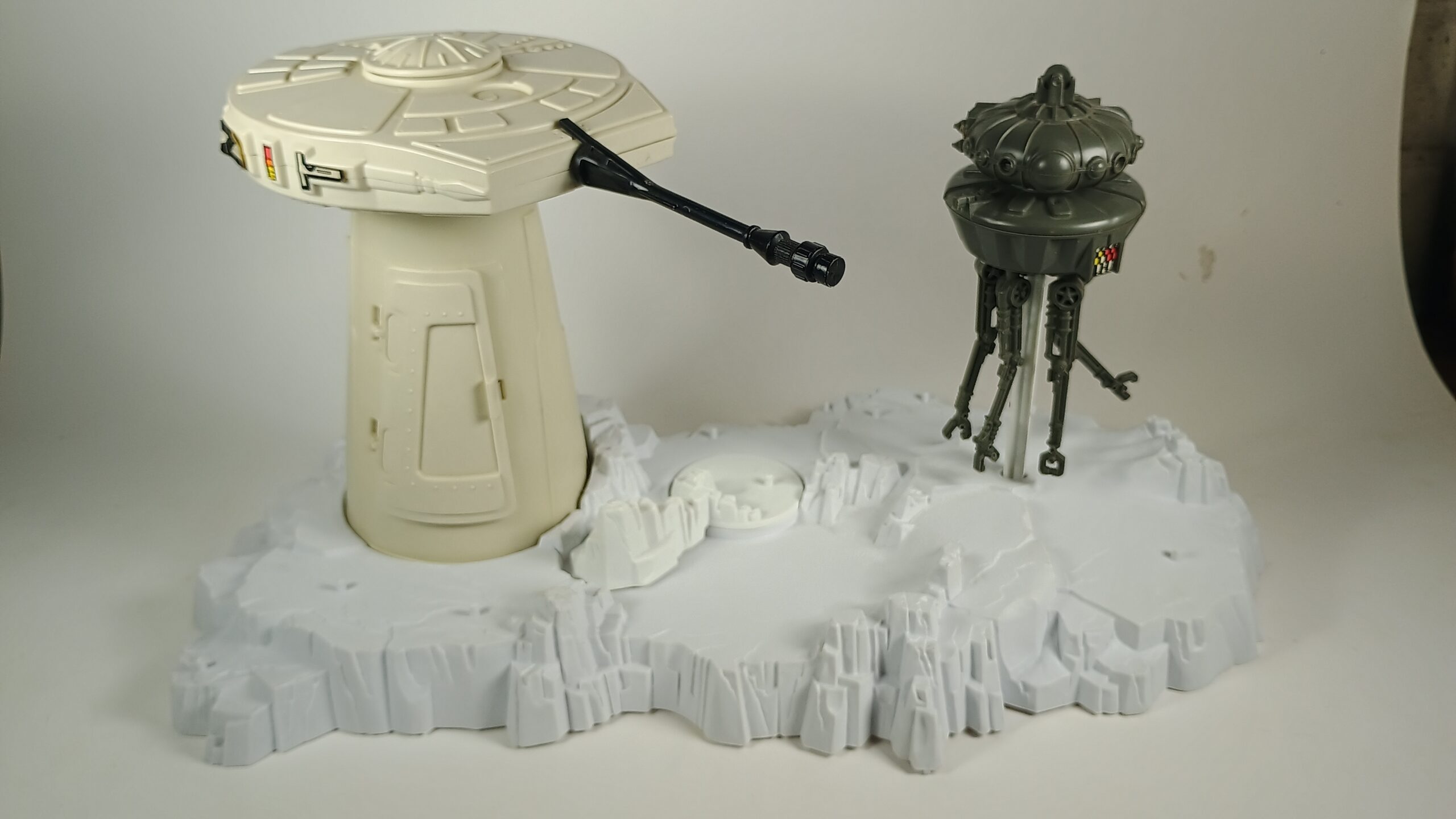 Kenner 1980 Star Wars Imperial Turret & Probot – Complete, Sticker Wear 1 Kenner 1980 Star Wars Imperial Turret & Probot – Complete, Sticker Wear