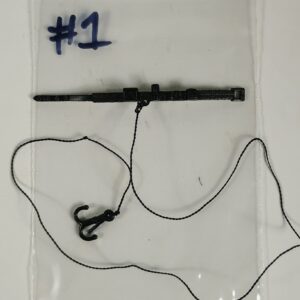 Vintage Star Wars Kenner Grappling Hook And Belt Survival Kit Accessory #1