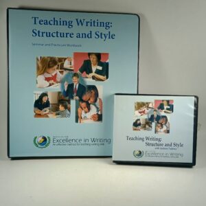 IEW-Teaching Writing: Structure and Style Workbook Binder & DVD Set
