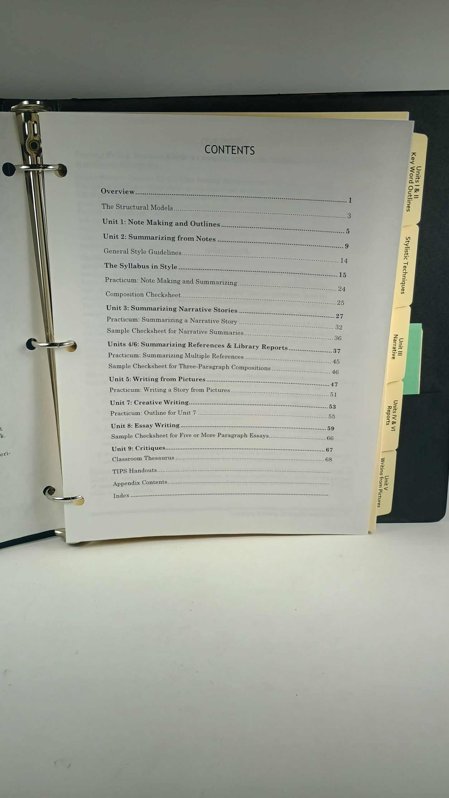 IEW-Teaching Writing: Structure and Style Workbook Binder & DVD Set 3 IEW-Teaching Writing: Structure and Style Workbook Binder & DVD Set - Image 3